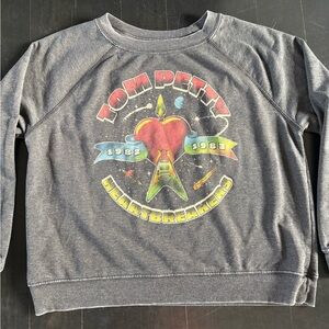 Recycled Karma “Vintage” oversized Tom Petty Concert Sweatshirt, size XS